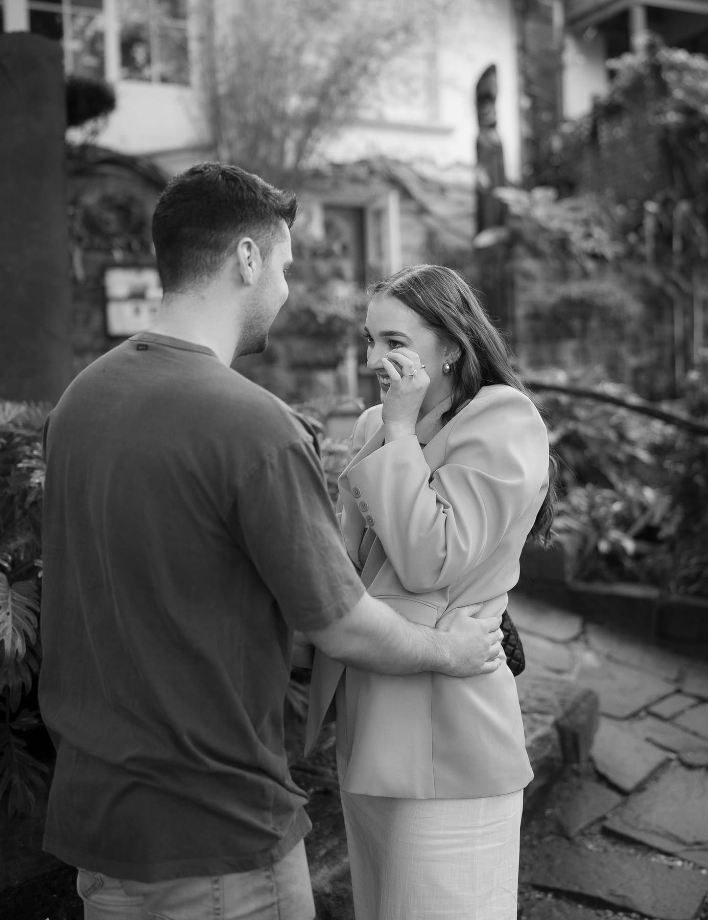 Tom and Naomi’s Proposal at Wendy Whiteley’s Secret Garden | Sydney Engagement Photography