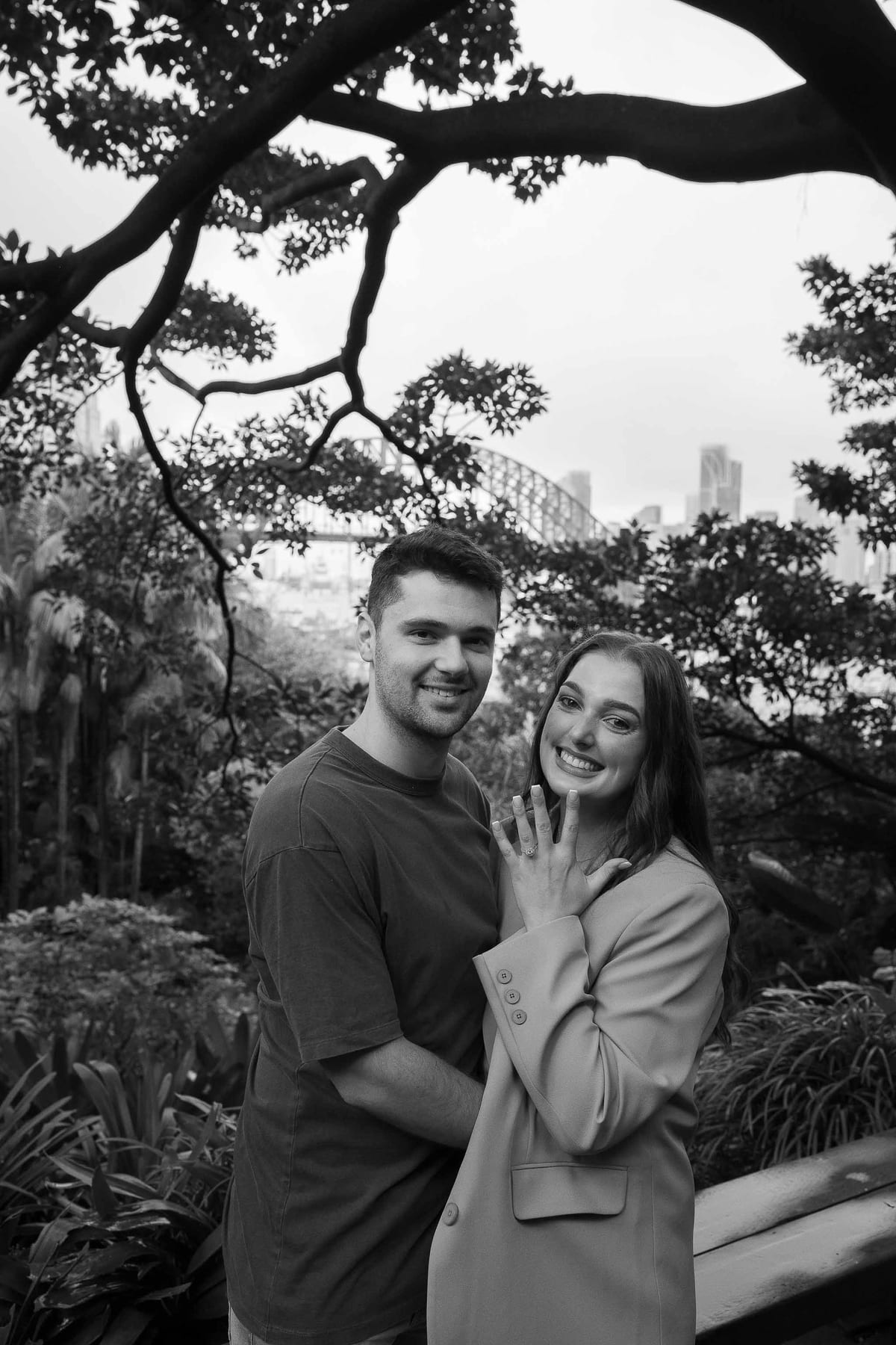 Tom and Naomi’s Proposal at Wendy Whiteley’s Secret Garden | Sydney Engagement Photography