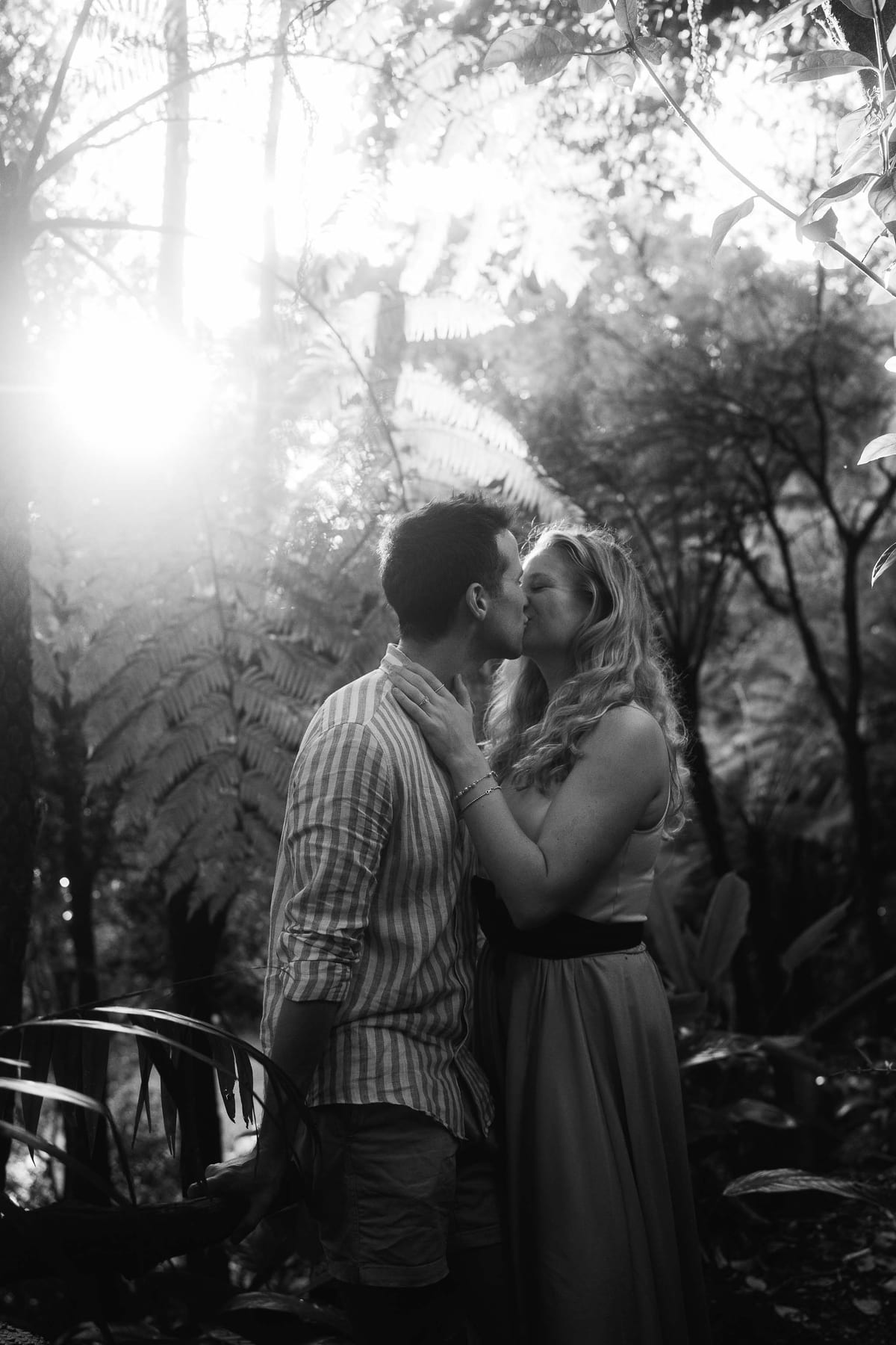 Yash and Jenn’s Surprise Proposal at Wendy Whiteley’s Secret Garden | Sydney Engagement Photography