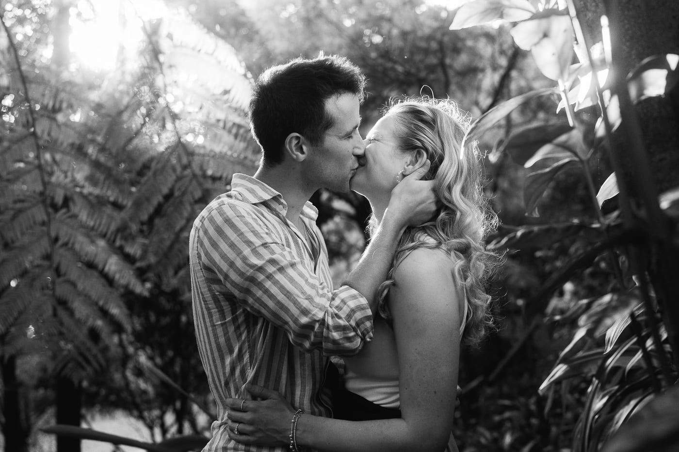 Yash and Jenn’s Surprise Proposal at Wendy Whiteley’s Secret Garden | Sydney Engagement Photography