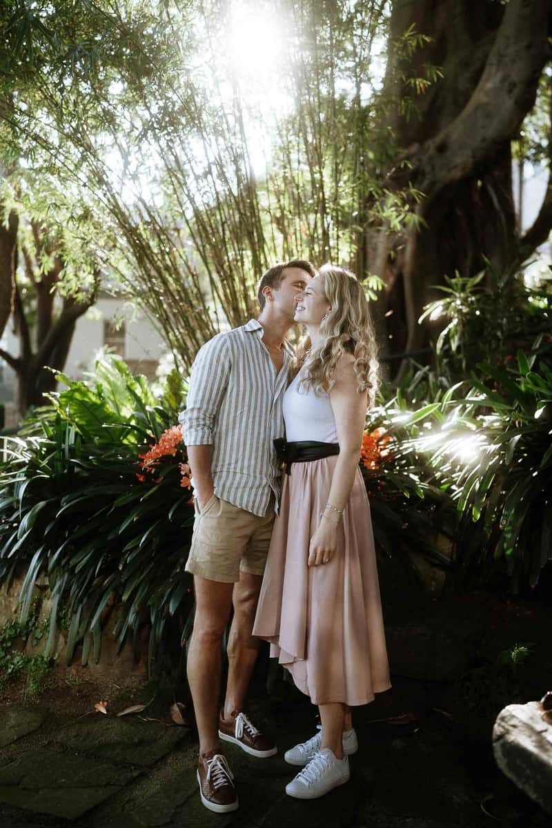 Yash and Jenn’s Surprise Proposal at Wendy Whiteley’s Secret Garden | Sydney Engagement Photography