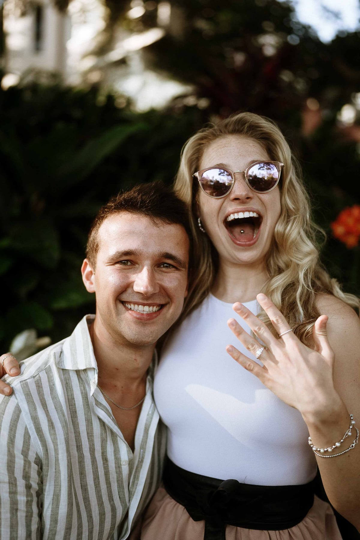 Yash and Jenn’s Surprise Proposal at Wendy Whiteley’s Secret Garden | Sydney Engagement Photography