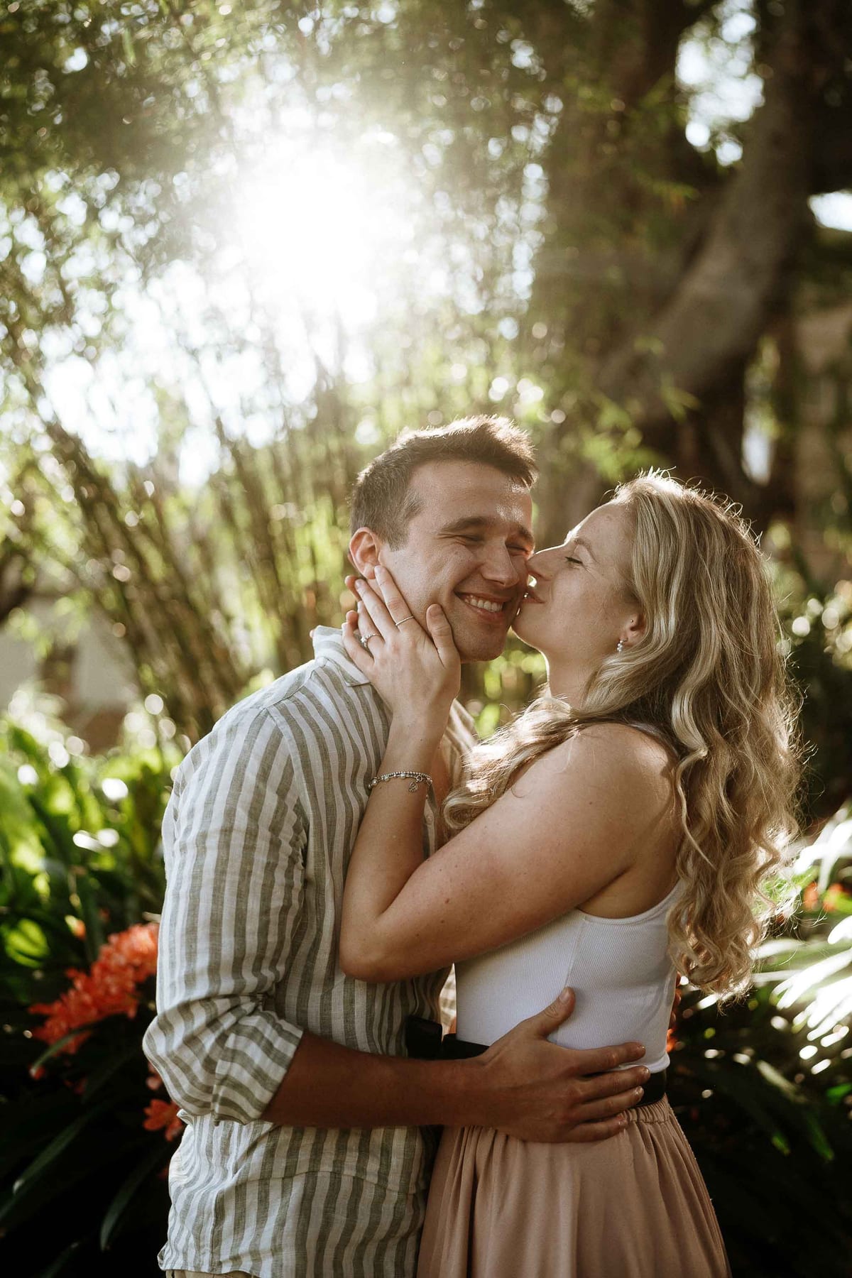 Yash and Jenn’s Surprise Proposal at Wendy Whiteley’s Secret Garden | Sydney Engagement Photography