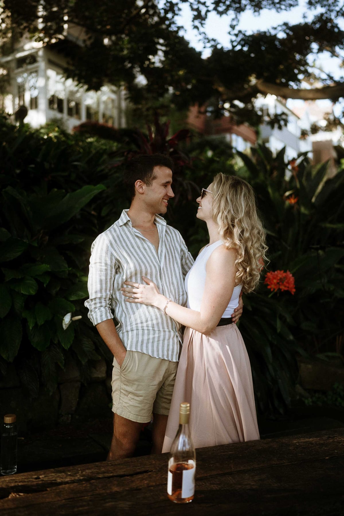 Yash and Jenn’s Surprise Proposal at Wendy Whiteley’s Secret Garden | Sydney Engagement Photography
