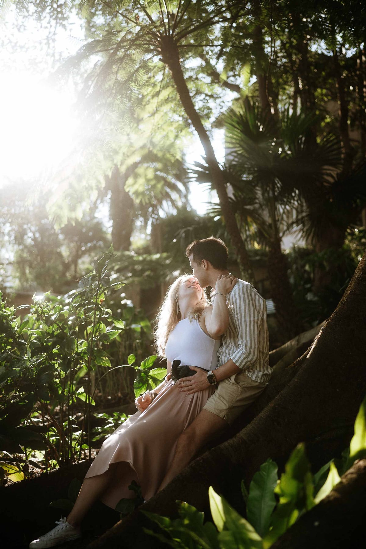 Yash and Jenn’s Surprise Proposal at Wendy Whiteley’s Secret Garden | Sydney Engagement Photography