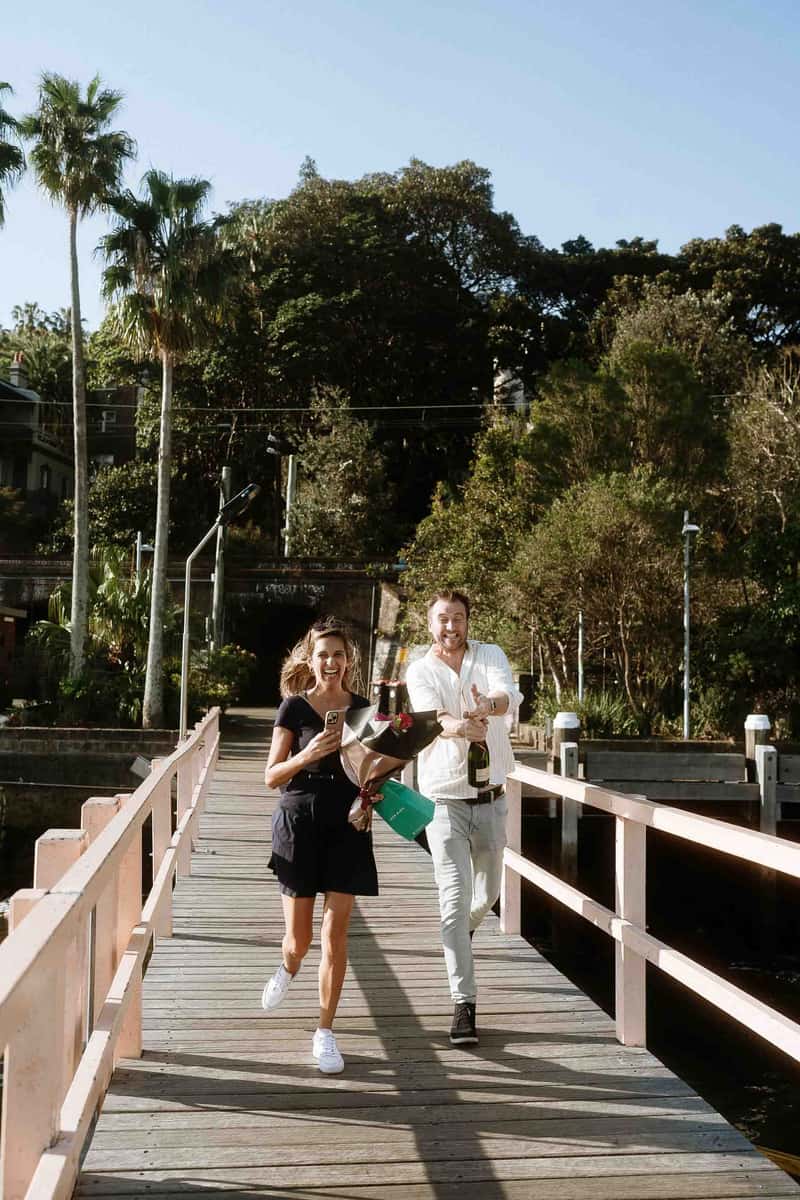 Yash and Jenn’s Surprise Proposal at Wendy Whiteley’s Secret Garden | Sydney Engagement Photography