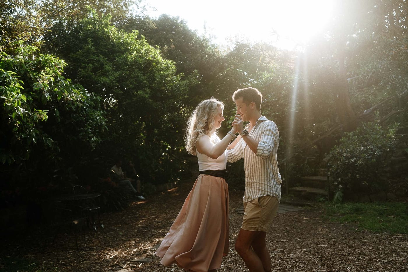 Yash and Jenn’s Surprise Proposal at Wendy Whiteley’s Secret Garden | Sydney Engagement Photography