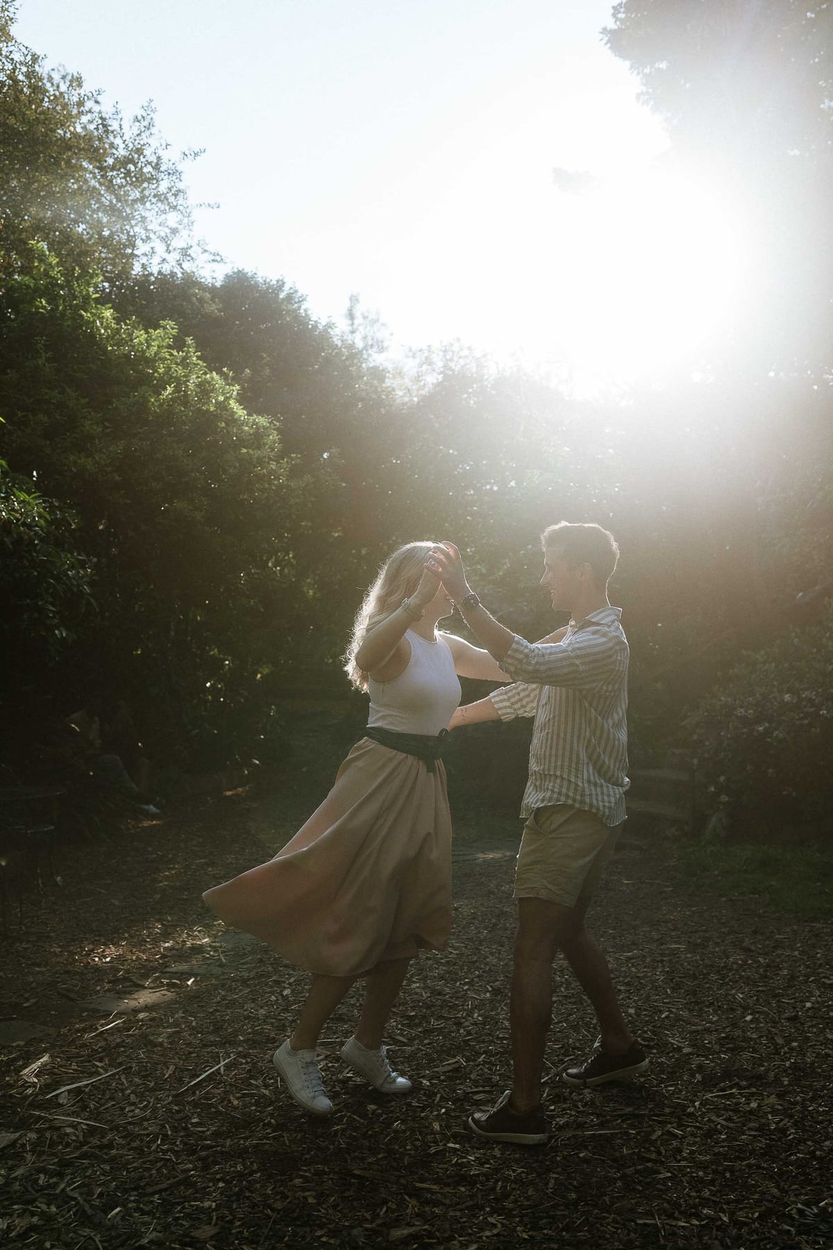 Yash and Jenn’s Surprise Proposal at Wendy Whiteley’s Secret Garden | Sydney Engagement Photography