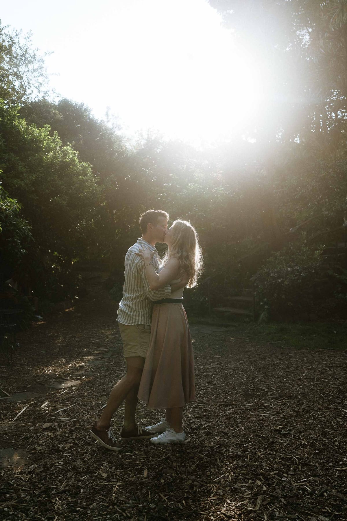Yash and Jenn’s Surprise Proposal at Wendy Whiteley’s Secret Garden | Sydney Engagement Photography