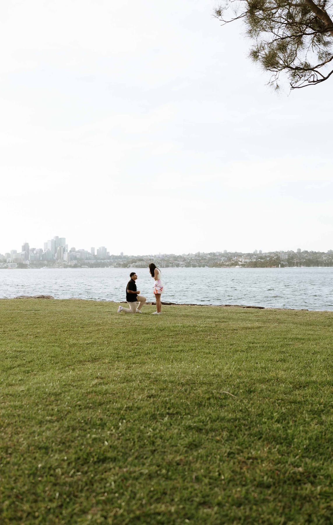 Youhan and Sydney’s Private Proposal at Clark Island | Sydney Harbour Engagement Photography