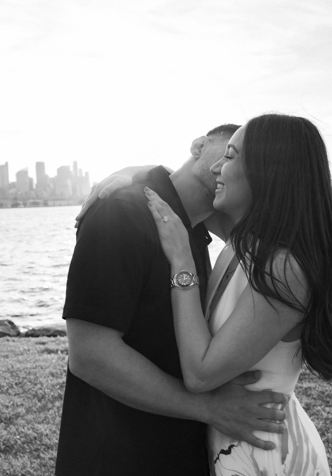 Youhan and Sydney’s Private Proposal at Clark Island | Sydney Harbour Engagement Photography