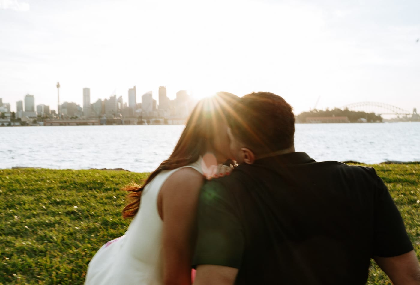 Youhan and Sydney’s Private Proposal at Clark Island | Sydney Harbour Engagement Photography
