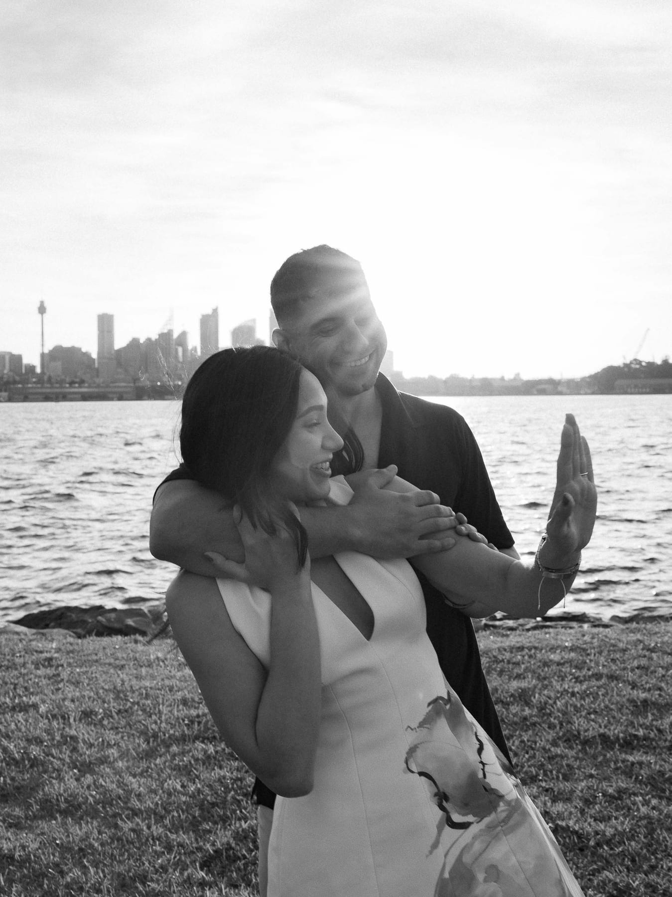 Youhan and Sydney’s Private Proposal at Clark Island | Sydney Harbour Engagement Photography