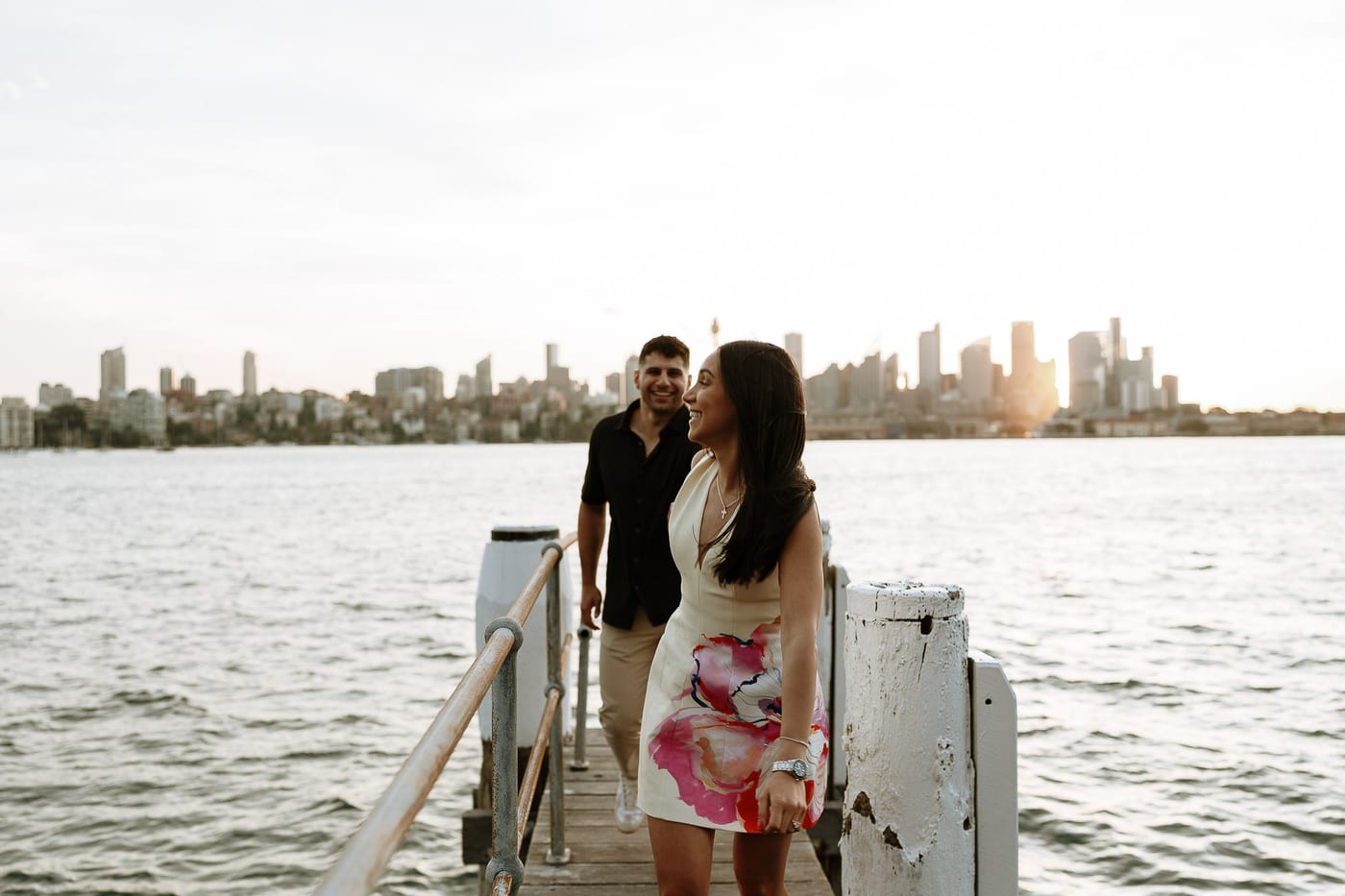 Youhan and Sydney’s Private Proposal at Clark Island | Sydney Harbour Engagement Photography