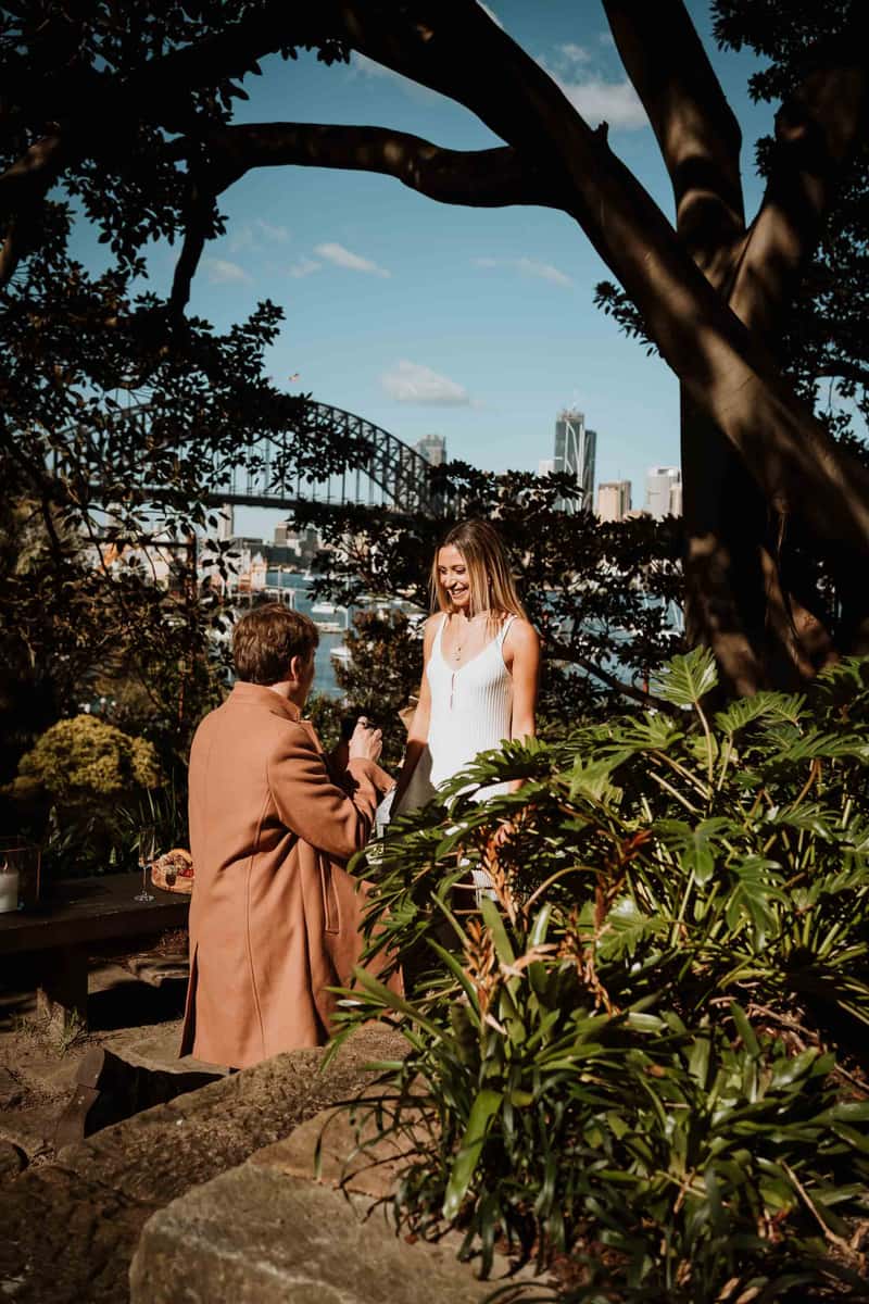 Rhys and Stephanie's Proposal at Wendy Whiteley's Secret Garden | Sydney Engagement Photography