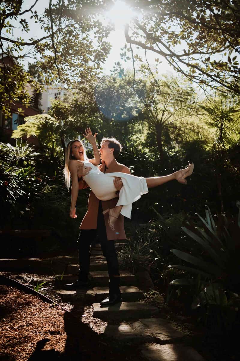 Rhys and Stephanie's Proposal at Wendy Whiteley's Secret Garden | Sydney Engagement Photography