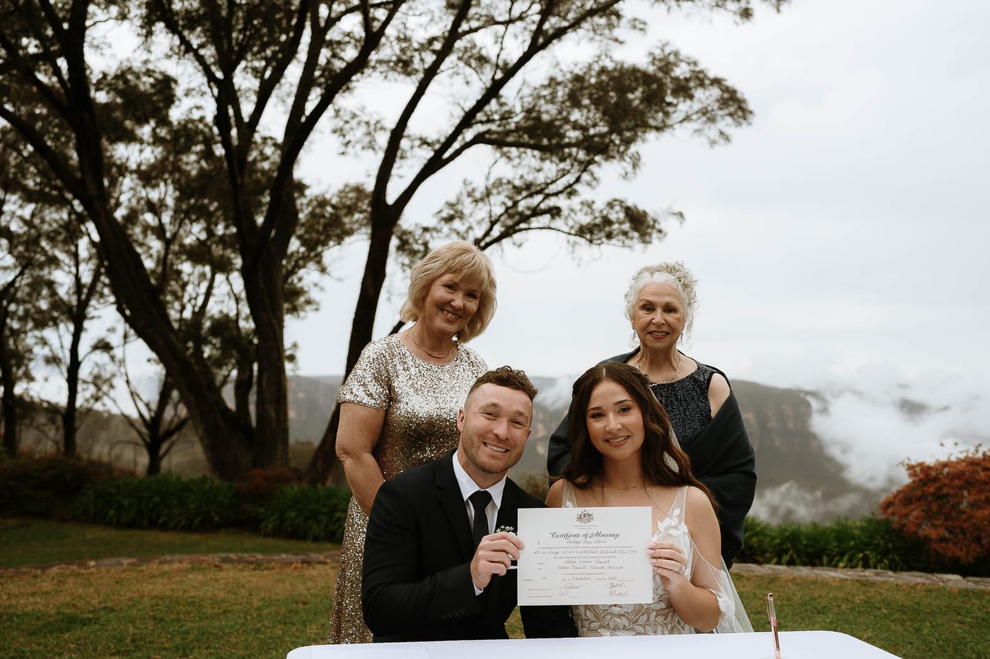 Adele & Josh | Married Above the Clouds in the Blue Mountains