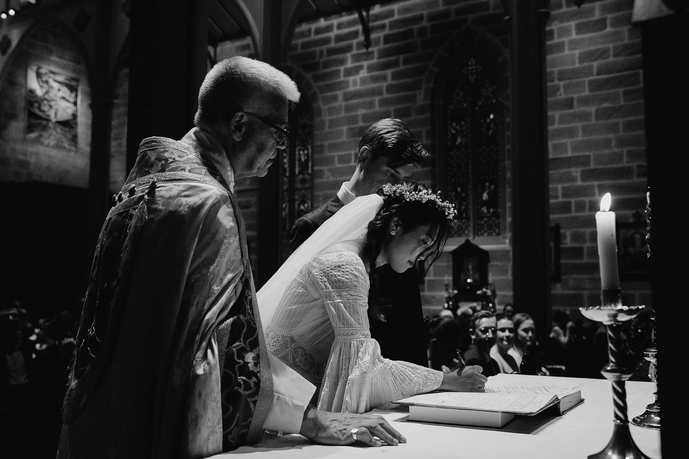 Chris and Kim's Timeless Wedding at Christ Church St Laurence