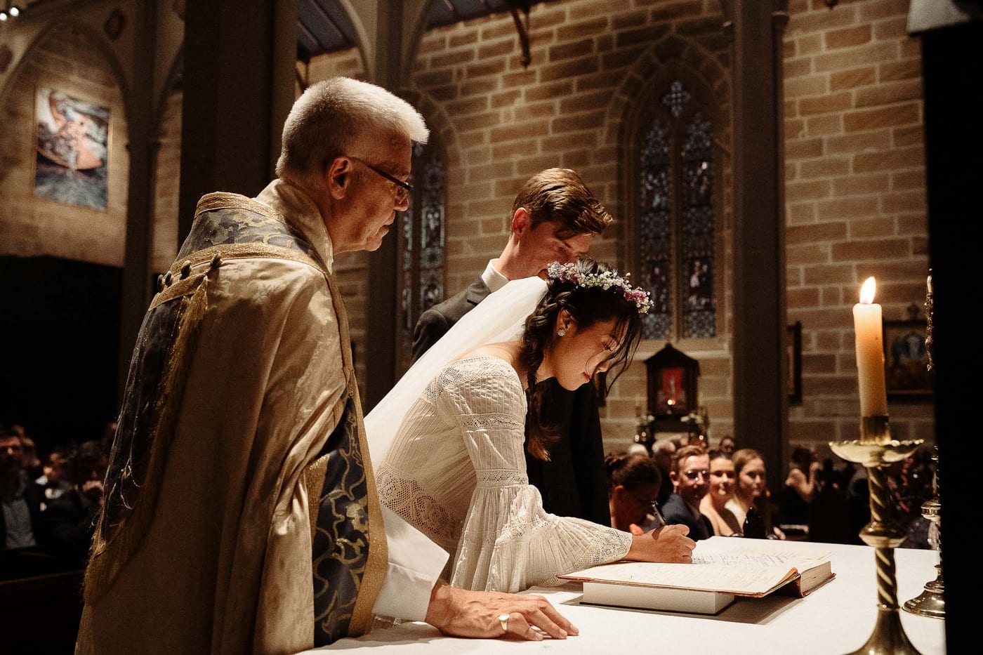 Chris and Kim's Timeless Wedding at Christ Church St Laurence
