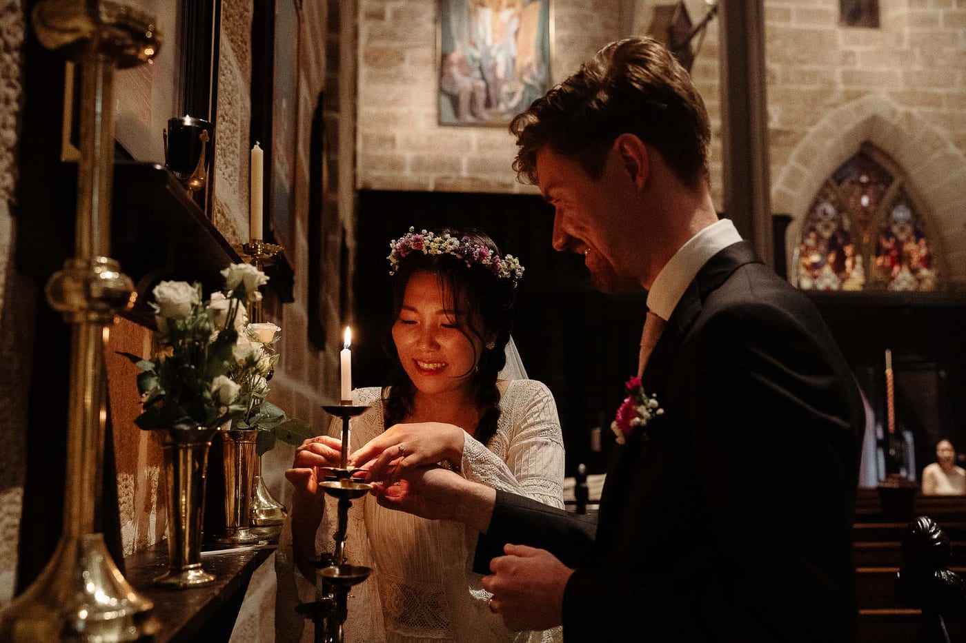 Chris and Kim's Timeless Wedding at Christ Church St Laurence