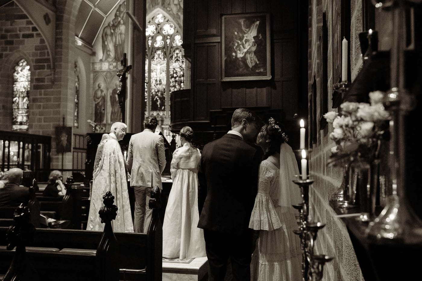 Chris and Kim's Timeless Wedding at Christ Church St Laurence