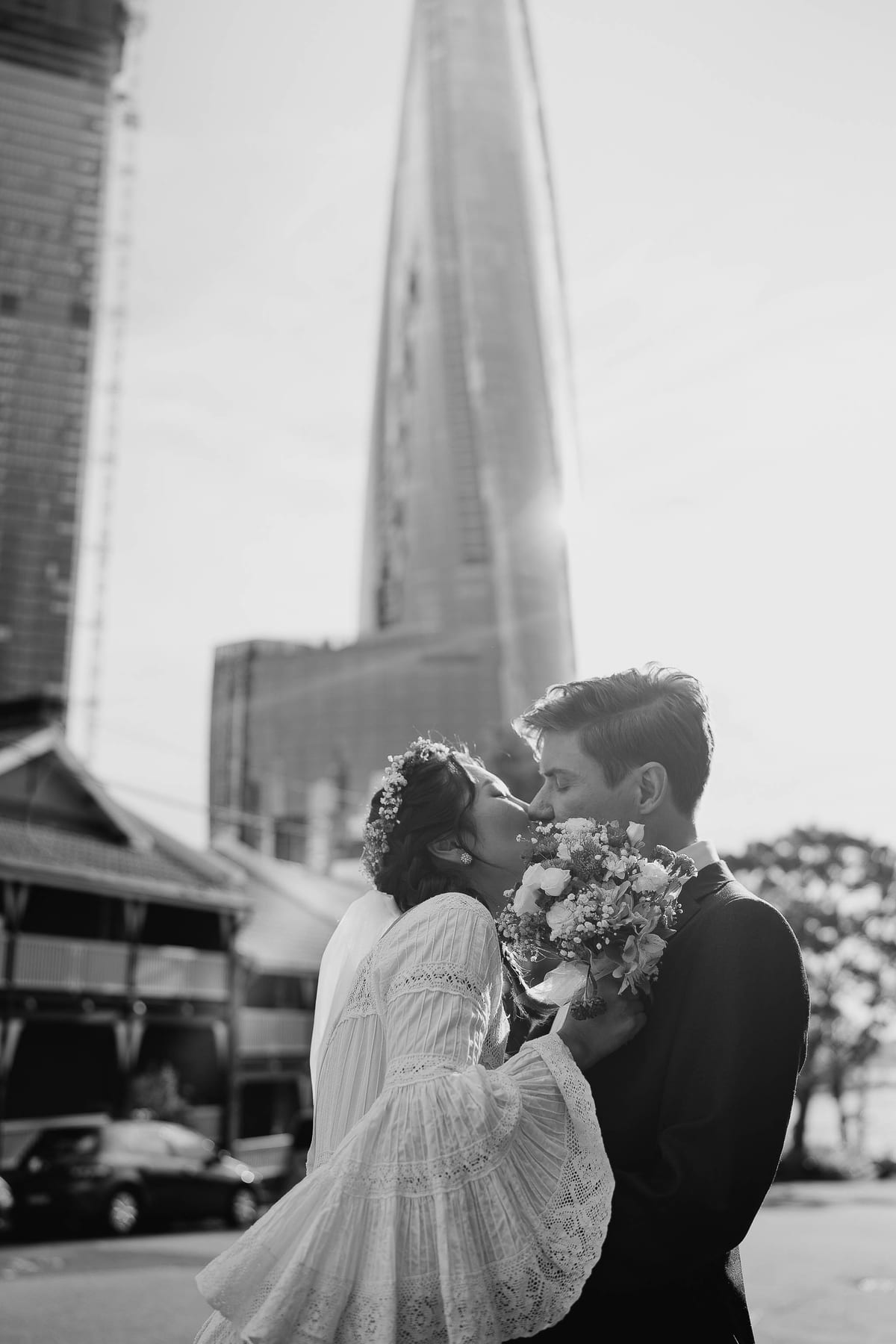 Chris and Kim's Timeless Wedding at Christ Church St Laurence