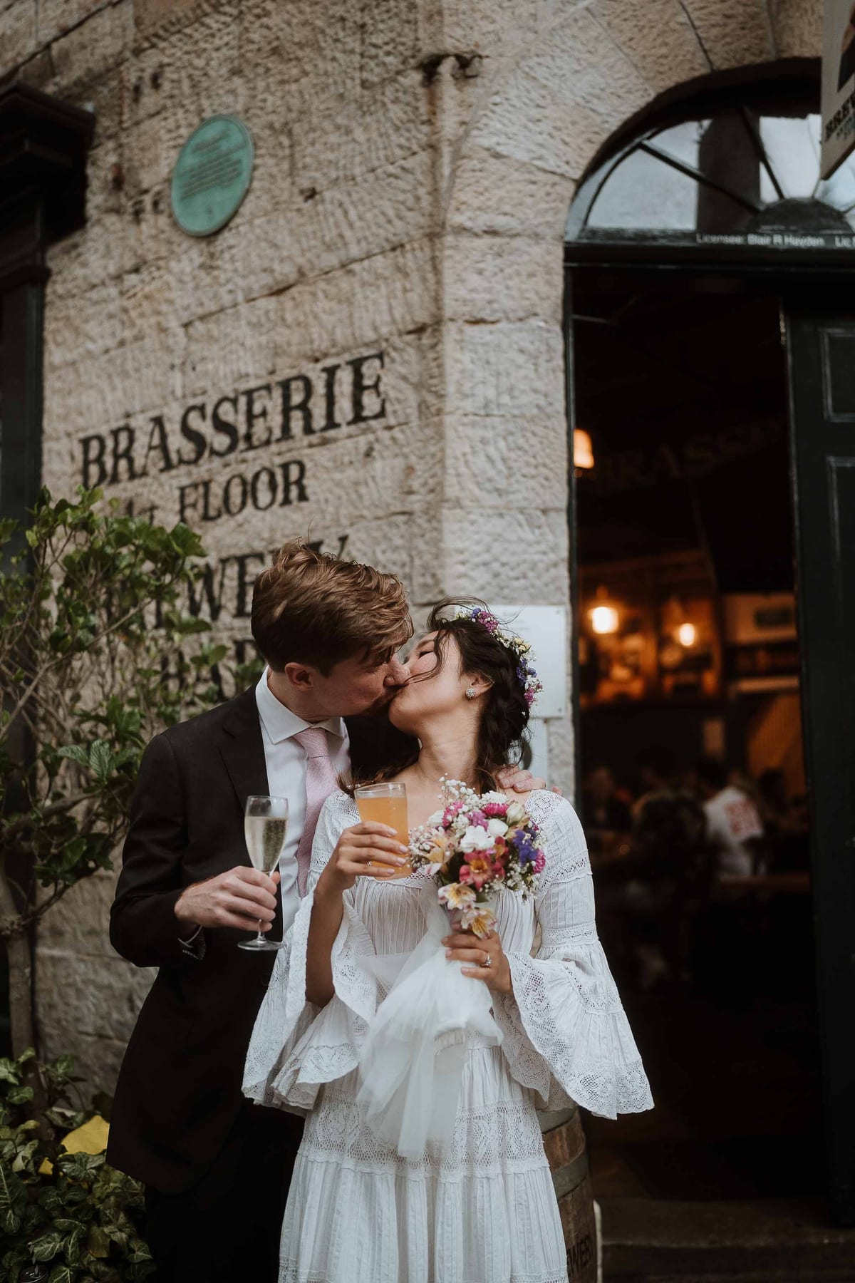 Chris and Kim's Timeless Wedding at Christ Church St Laurence