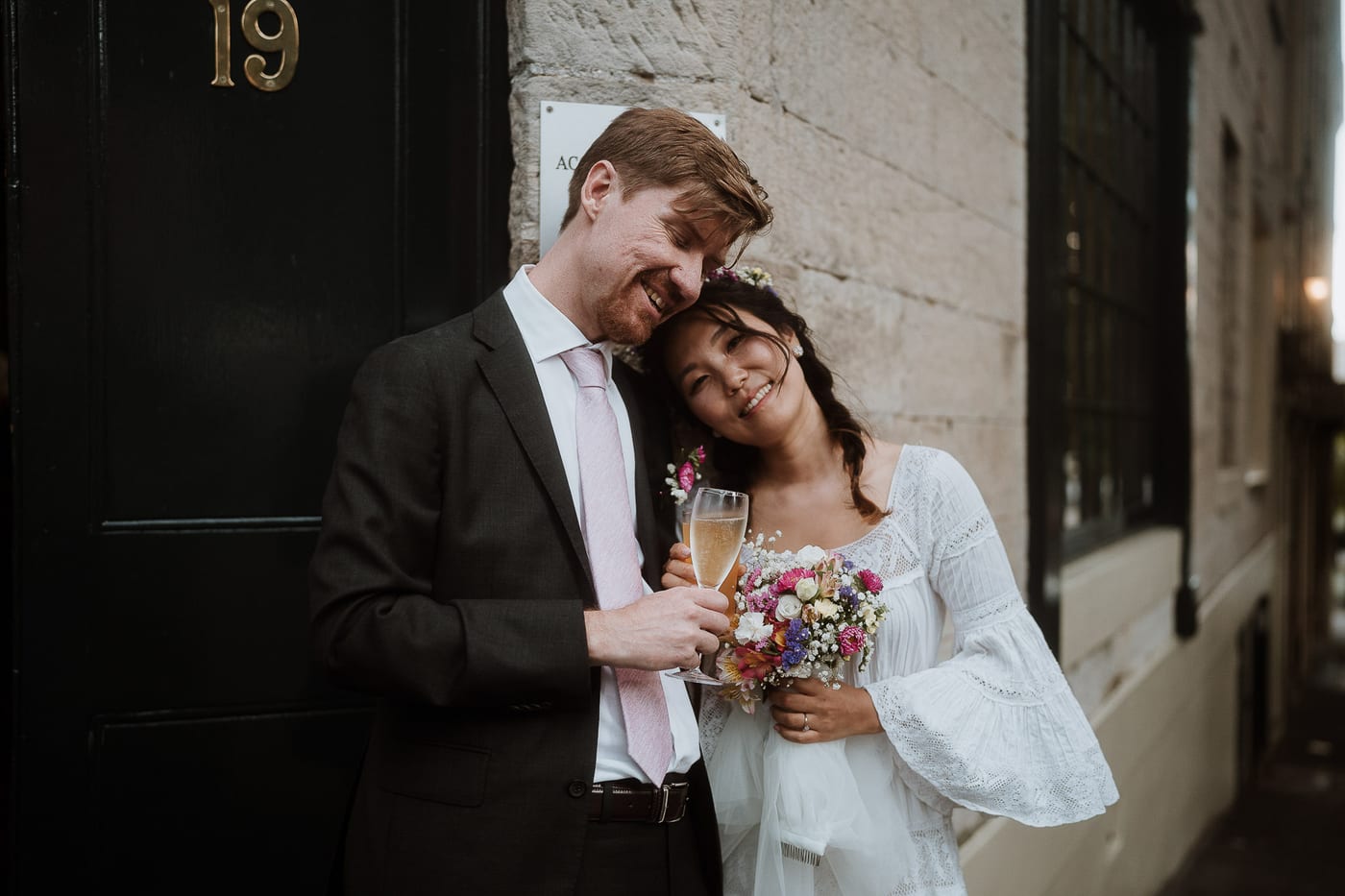 Chris and Kim's Timeless Wedding at Christ Church St Laurence