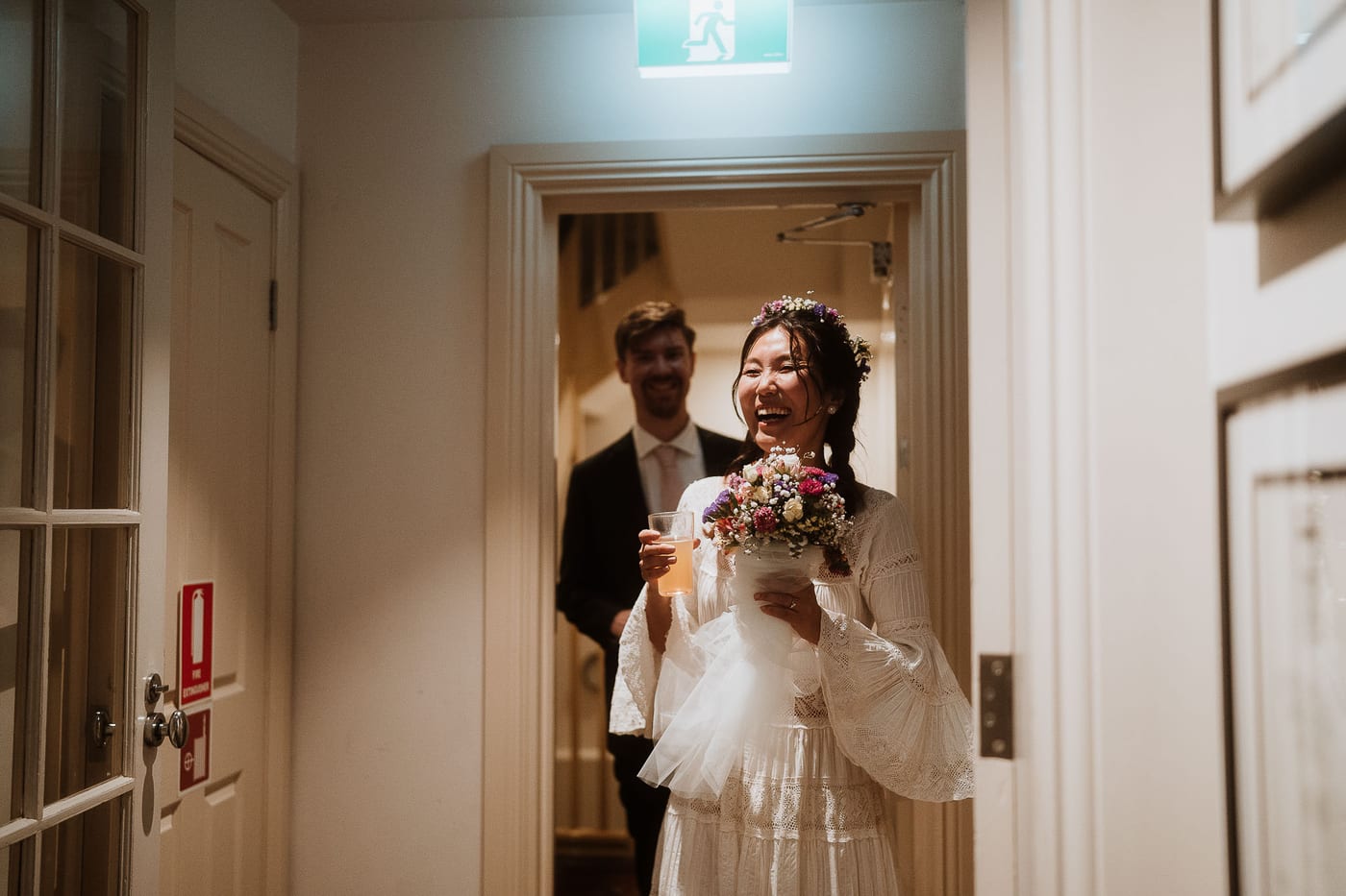 Chris and Kim's Timeless Wedding at Christ Church St Laurence