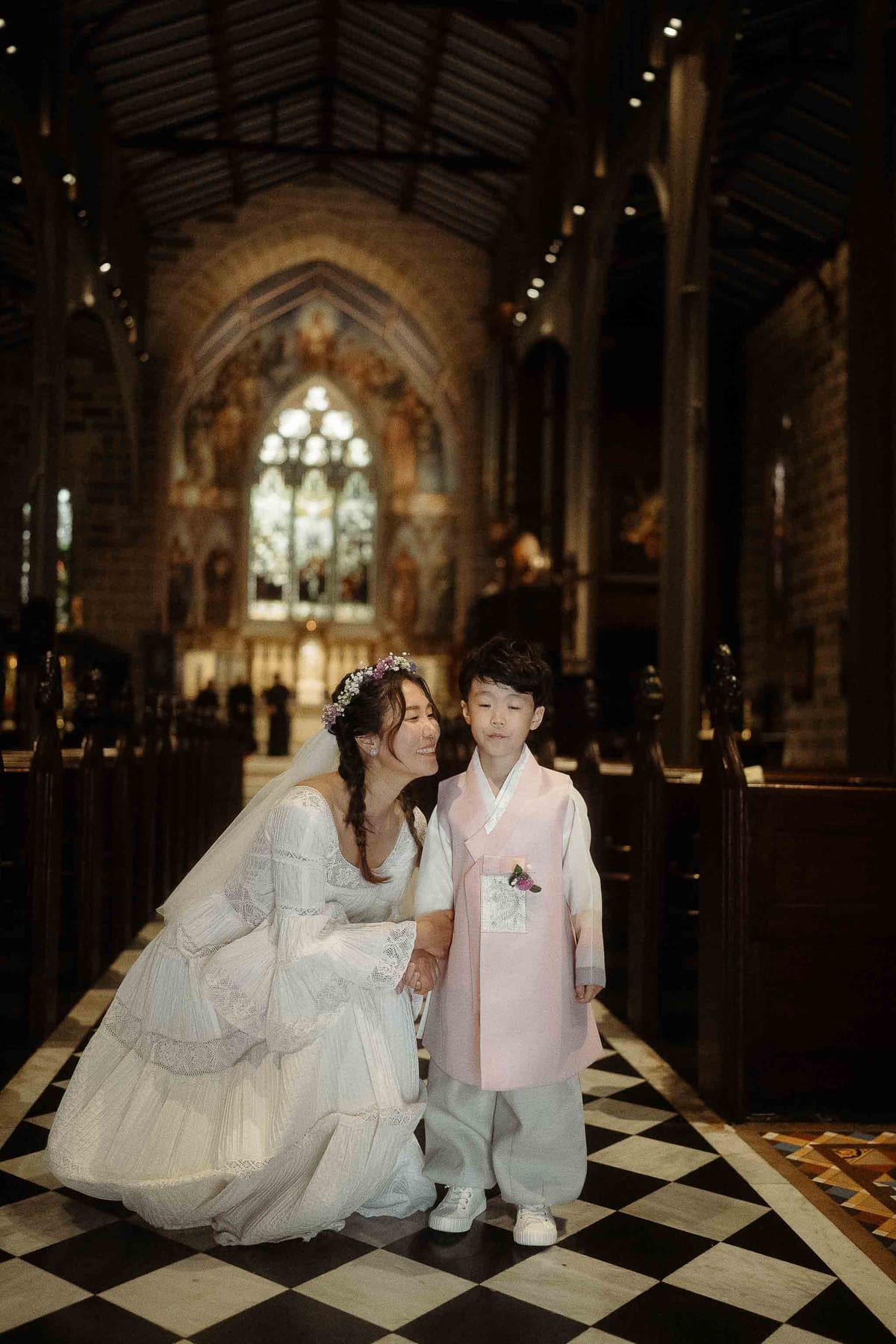 Chris and Kim's Timeless Wedding at Christ Church St Laurence