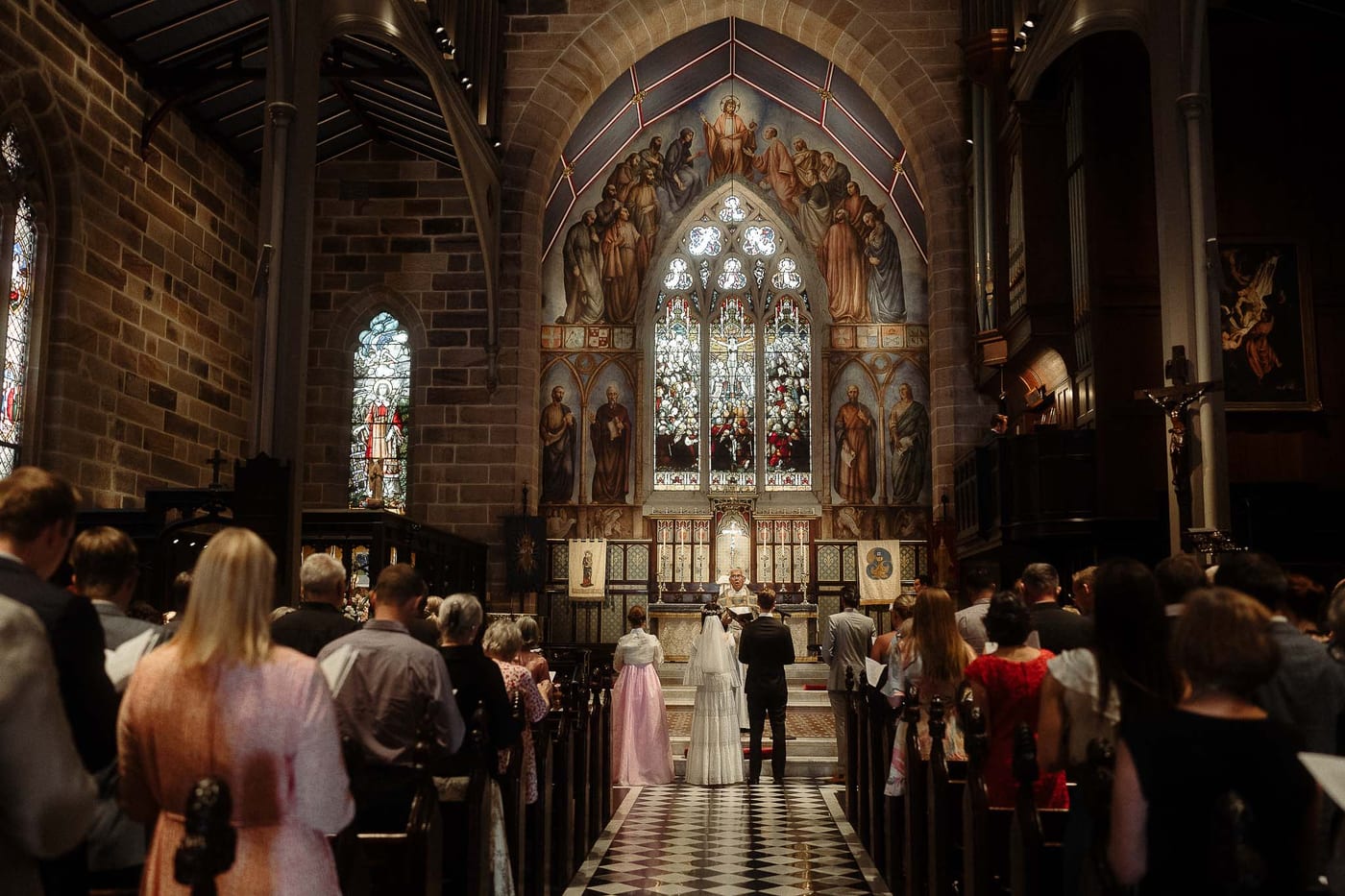 Chris and Kim's Timeless Wedding at Christ Church St Laurence