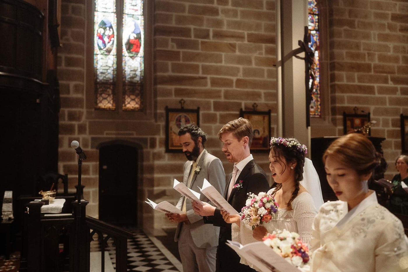 Chris and Kim's Timeless Wedding at Christ Church St Laurence