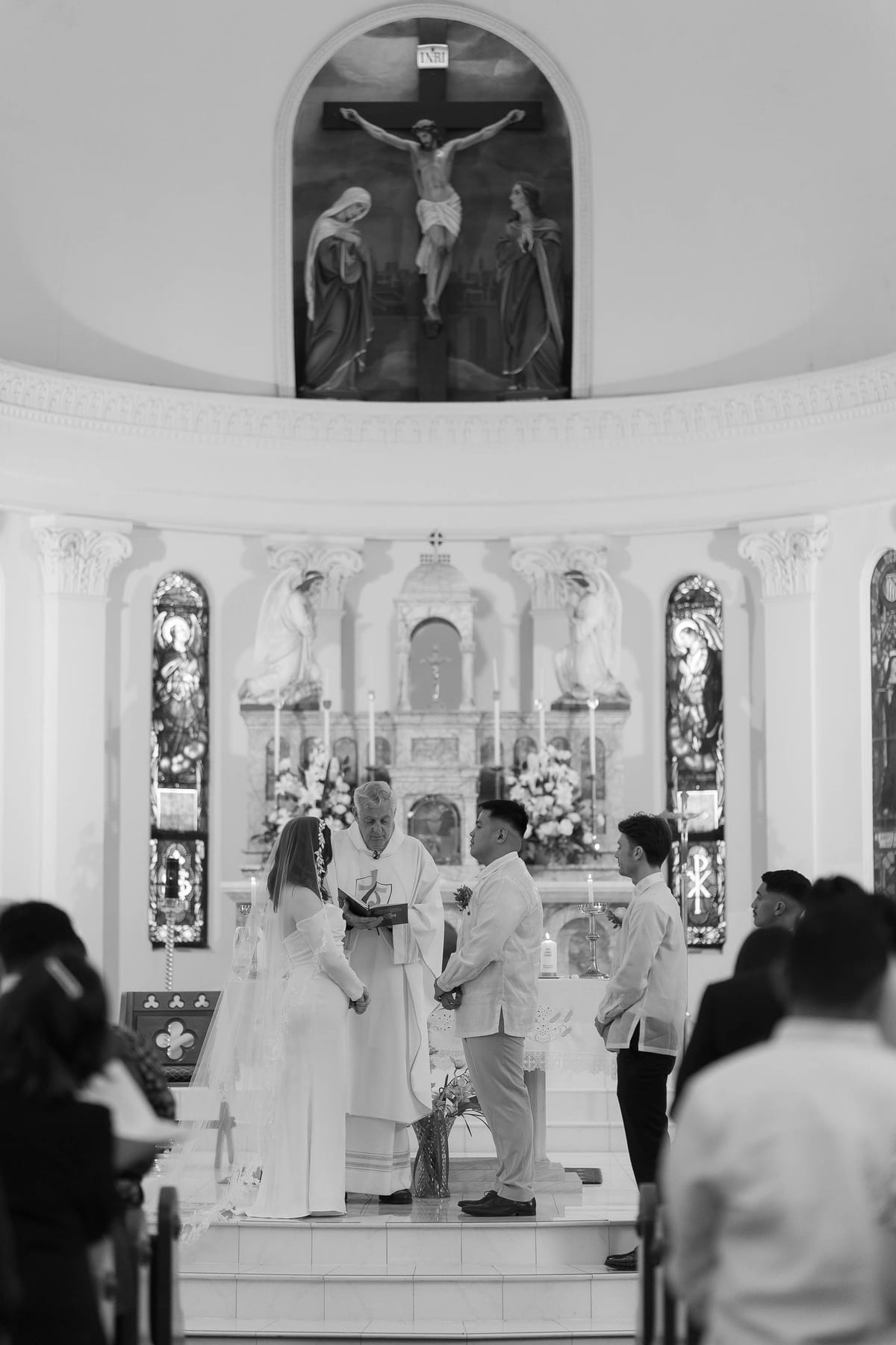 Mikaela and Darren's Elegant Wedding at St Francis Xavier Church and The Grounds of Alexandria