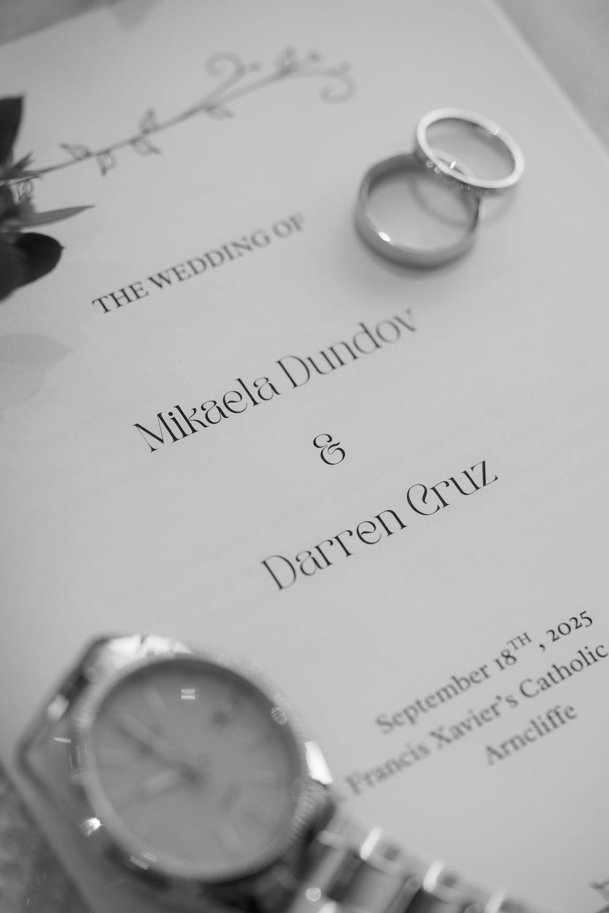Mikaela and Darren's Elegant Wedding at St Francis Xavier Church and The Grounds of Alexandria