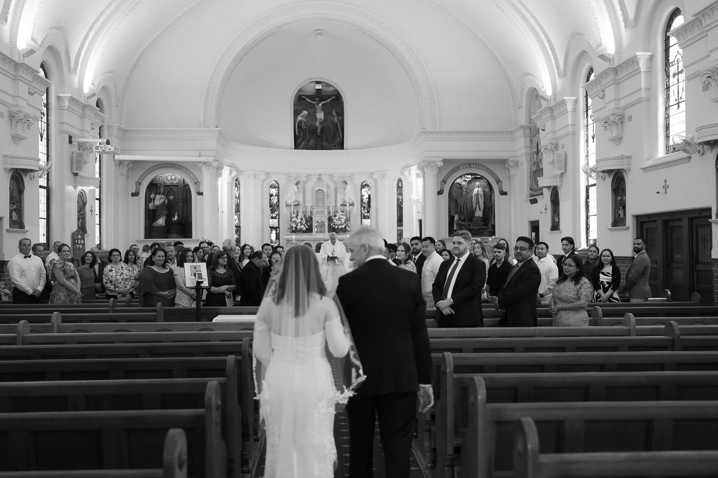 Mikaela and Darren's Elegant Wedding at St Francis Xavier Church and The Grounds of Alexandria