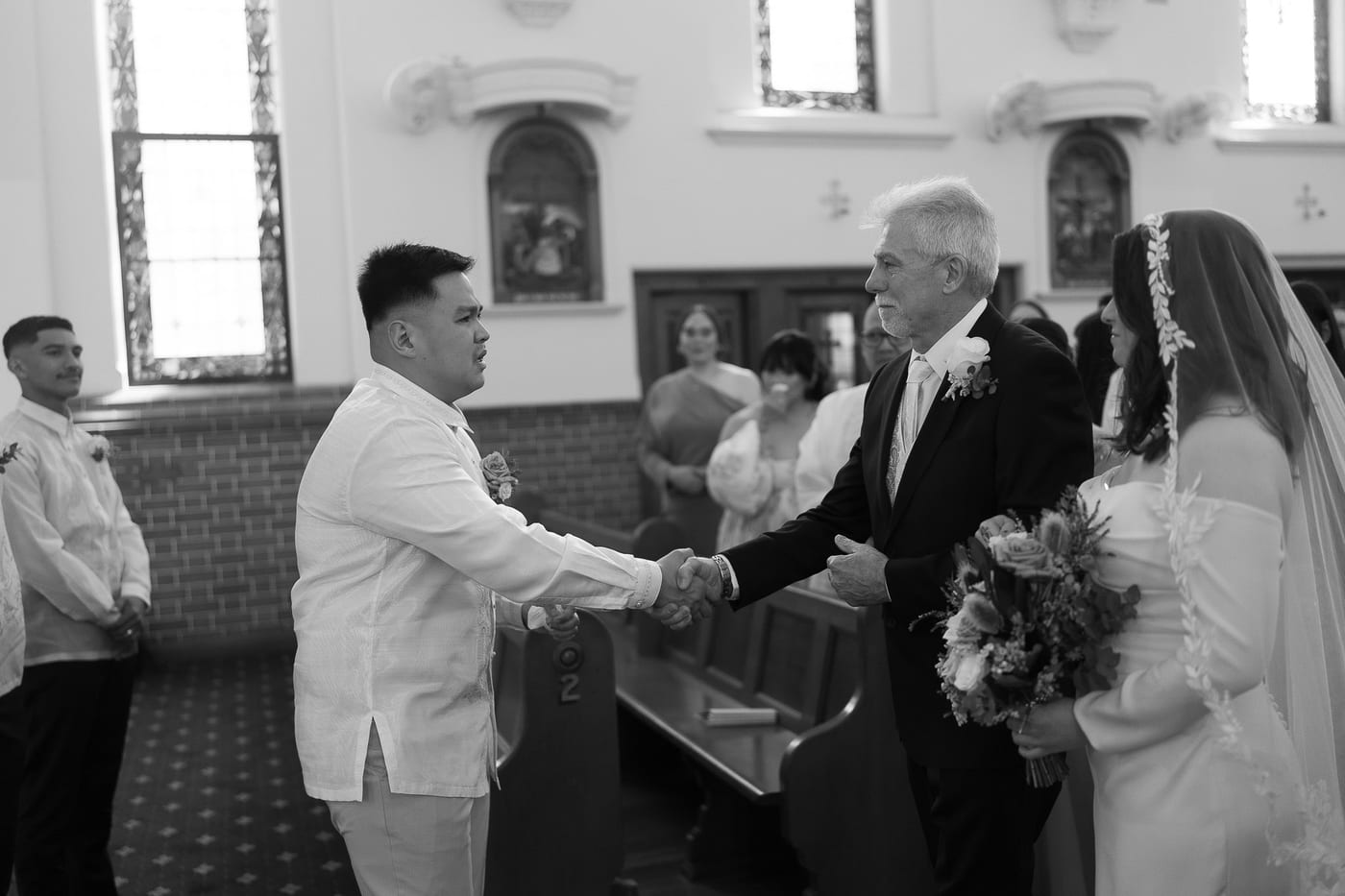 Mikaela and Darren's Elegant Wedding at St Francis Xavier Church and The Grounds of Alexandria