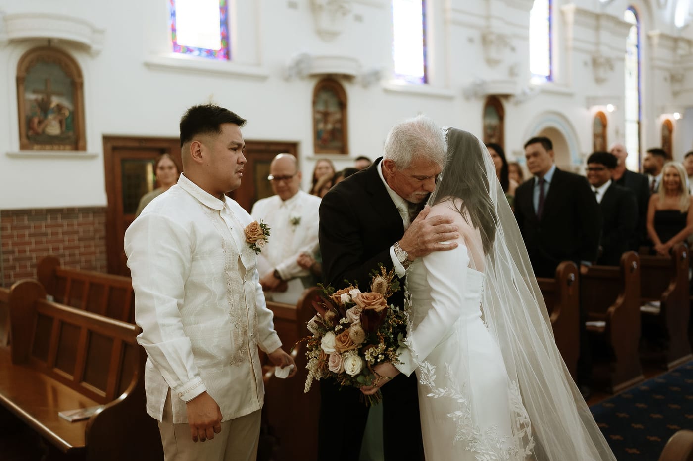 Mikaela and Darren's Elegant Wedding at St Francis Xavier Church and The Grounds of Alexandria