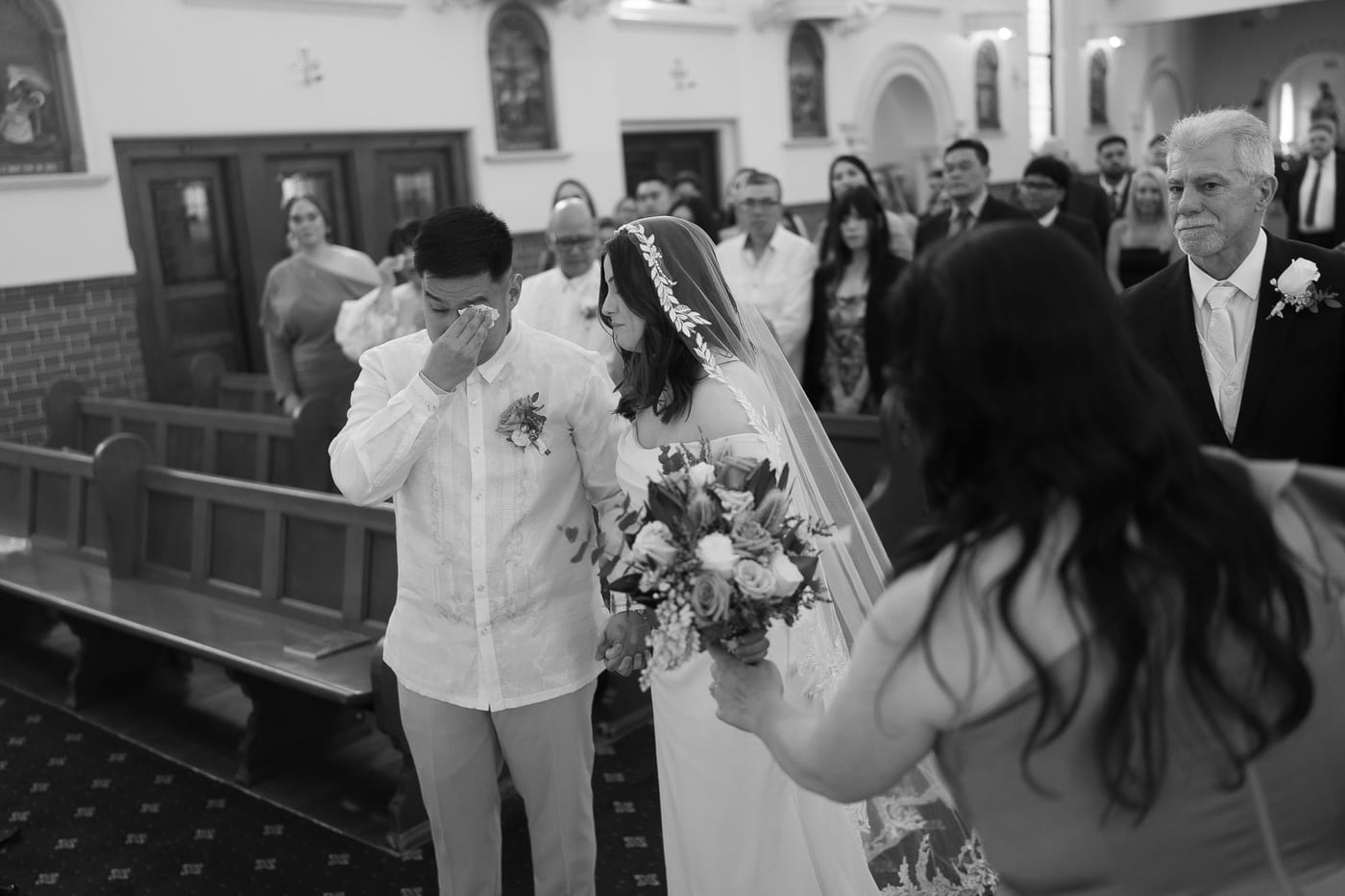 Mikaela and Darren's Elegant Wedding at St Francis Xavier Church and The Grounds of Alexandria