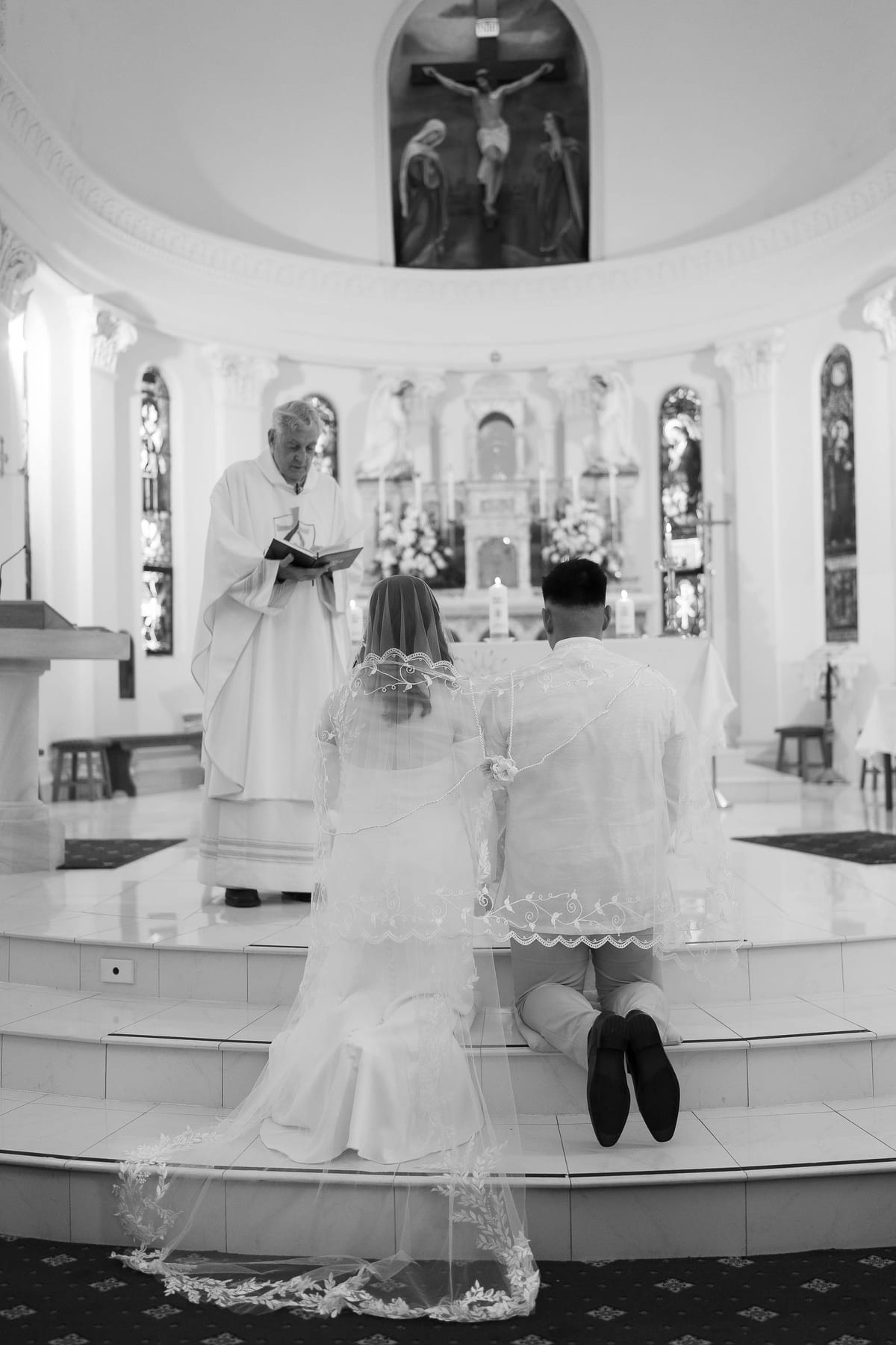 Mikaela and Darren's Elegant Wedding at St Francis Xavier Church and The Grounds of Alexandria