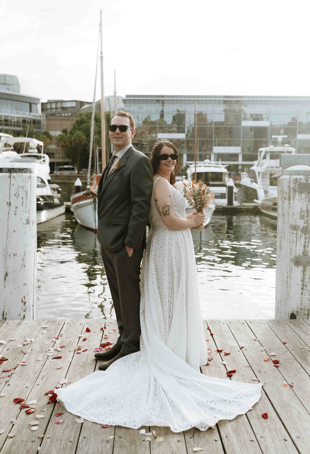 Hayden and Emma's Sydney Wedding Featuring Vintage Cars and Reception at Tanuki Restaurant