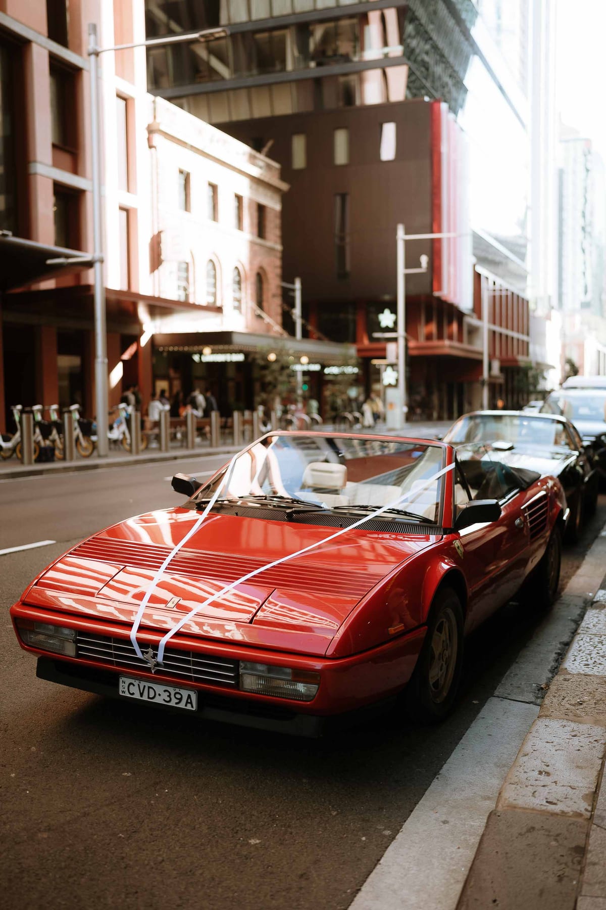 Hayden and Emma's Sydney Wedding Featuring Vintage Cars and Reception at Tanuki Restaurant