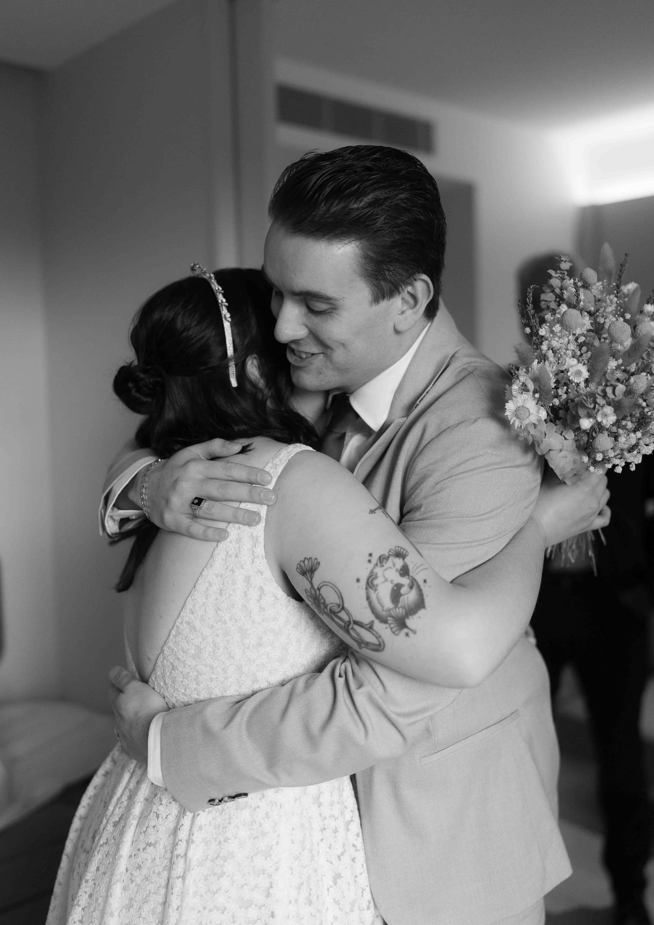 Hayden and Emma's Sydney Wedding Featuring Vintage Cars and Reception at Tanuki Restaurant