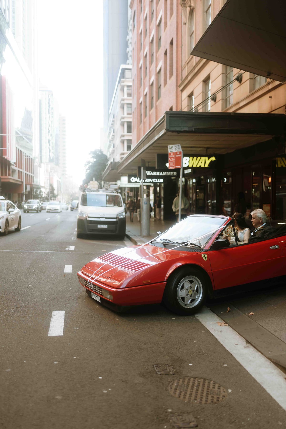 Hayden and Emma's Sydney Wedding Featuring Vintage Cars and Reception at Tanuki Restaurant