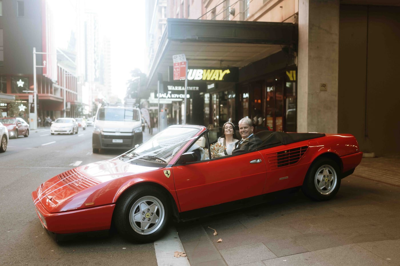 Hayden and Emma's Sydney Wedding Featuring Vintage Cars and Reception at Tanuki Restaurant
