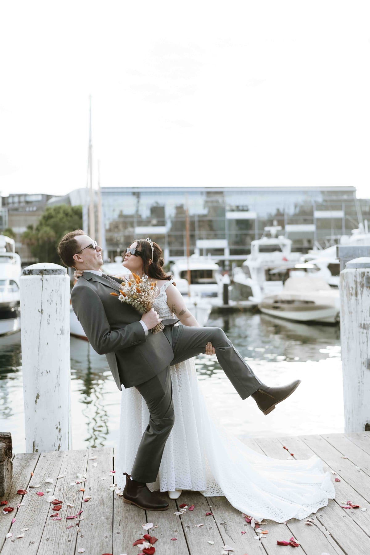 Hayden and Emma's Sydney Wedding Featuring Vintage Cars and Reception at Tanuki Restaurant
