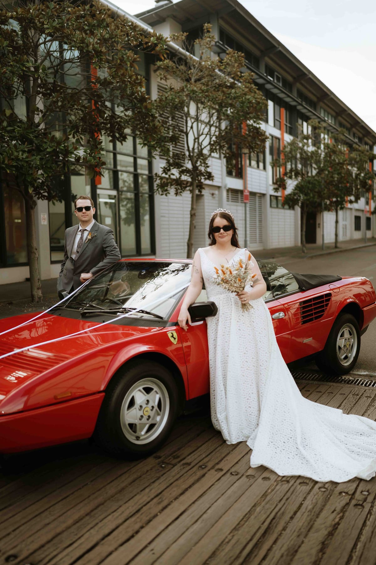 Hayden and Emma's Sydney Wedding Featuring Vintage Cars and Reception at Tanuki Restaurant