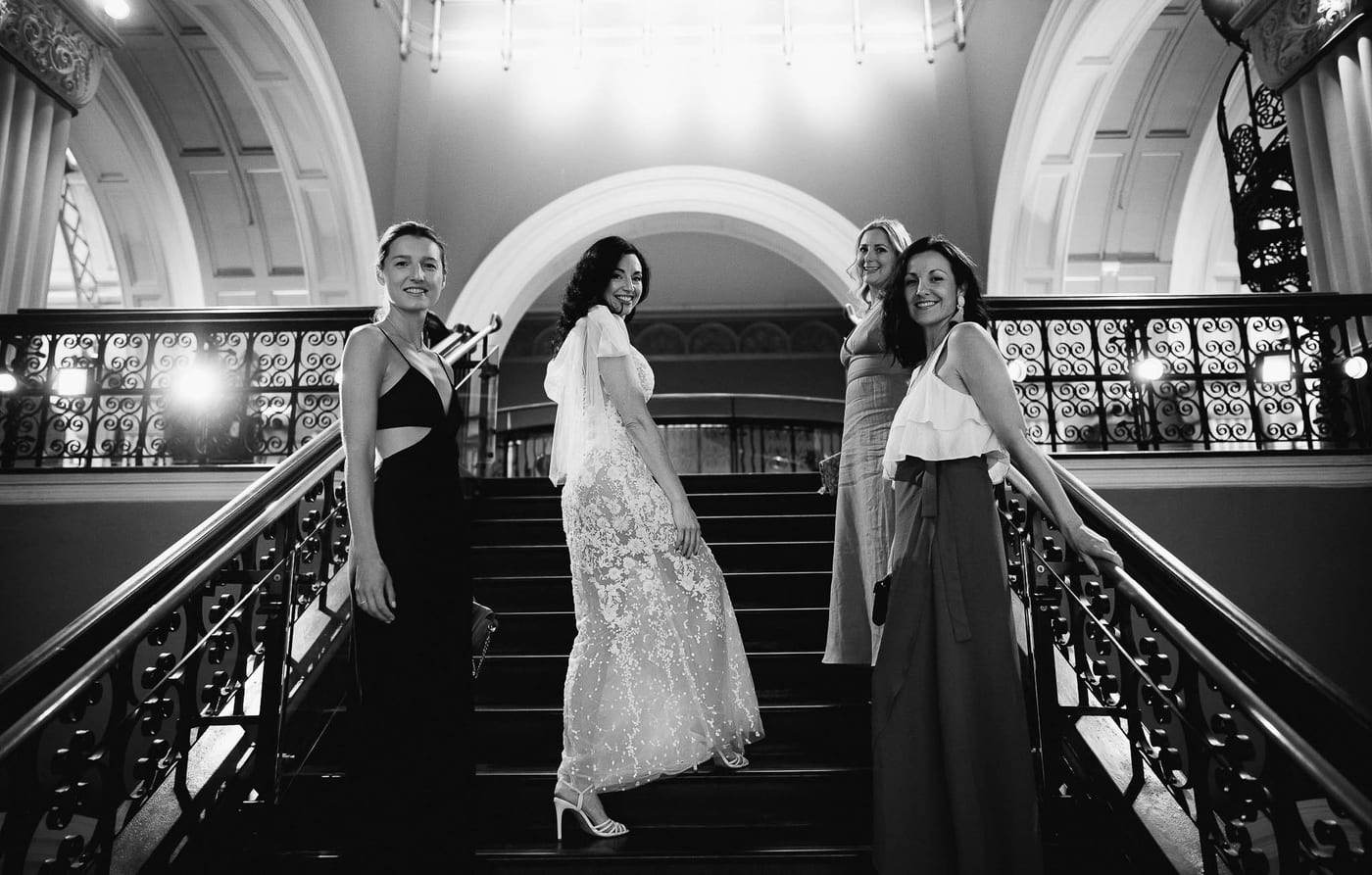 Lucy and Elliott's Elegant City Wedding at Reign at the QVB Sydney