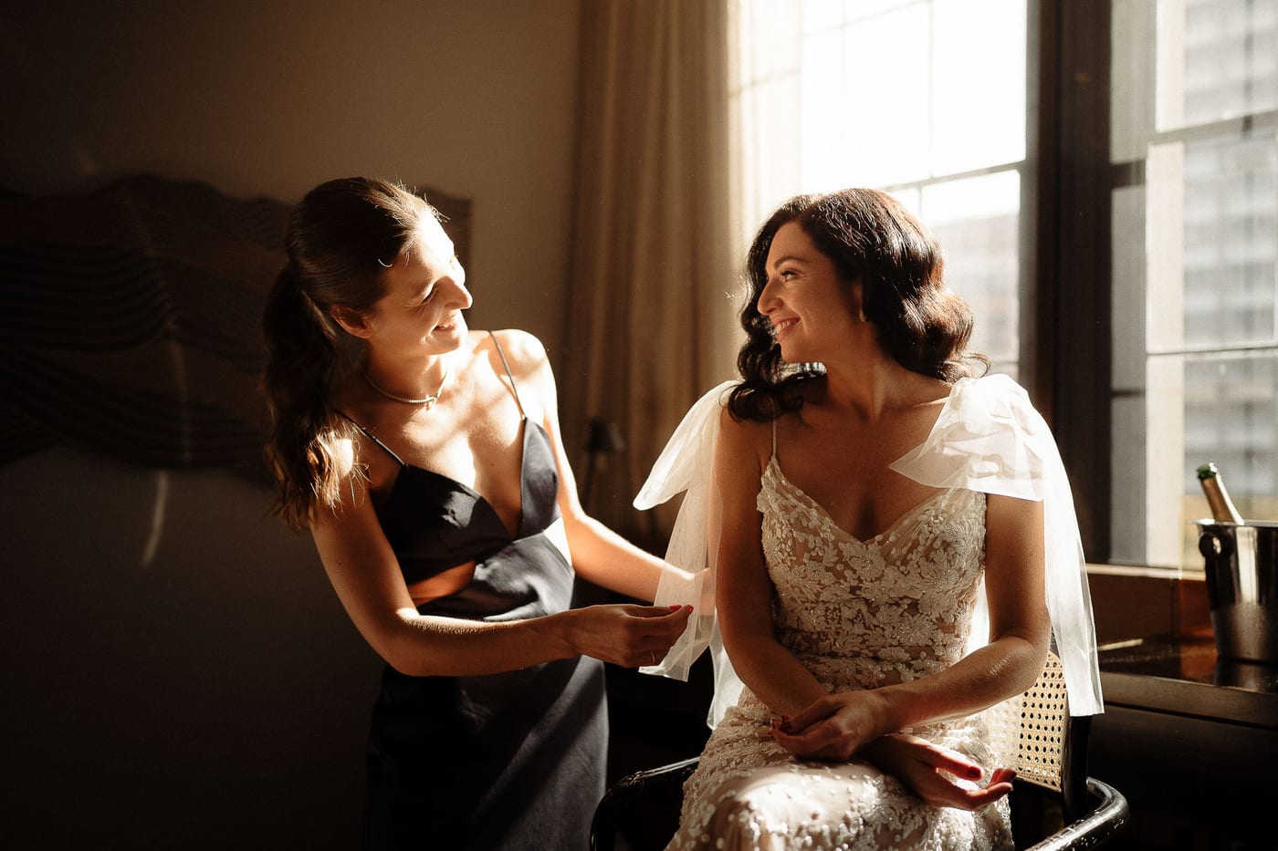 Lucy and Elliott's Elegant City Wedding at Reign at the QVB Sydney