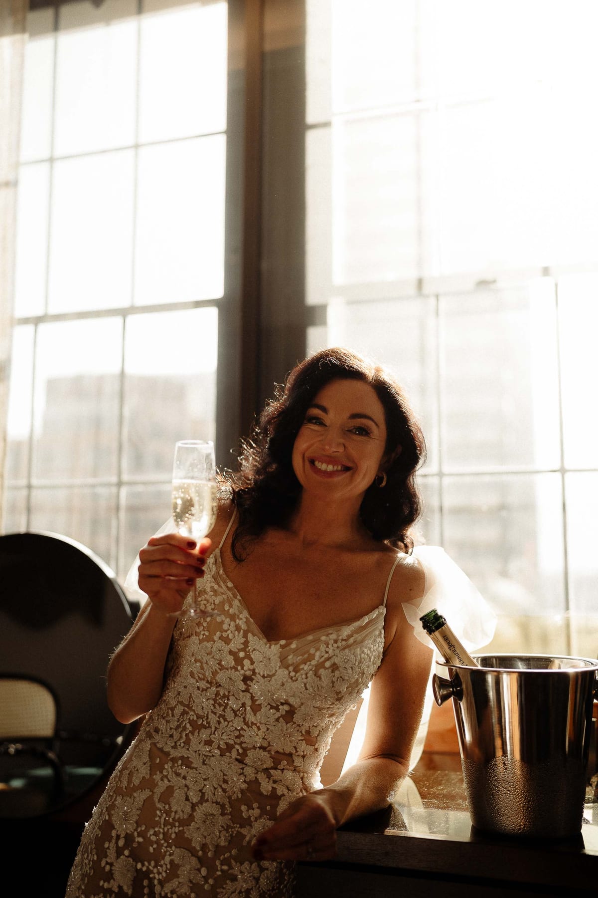 Lucy and Elliott's Elegant City Wedding at Reign at the QVB Sydney