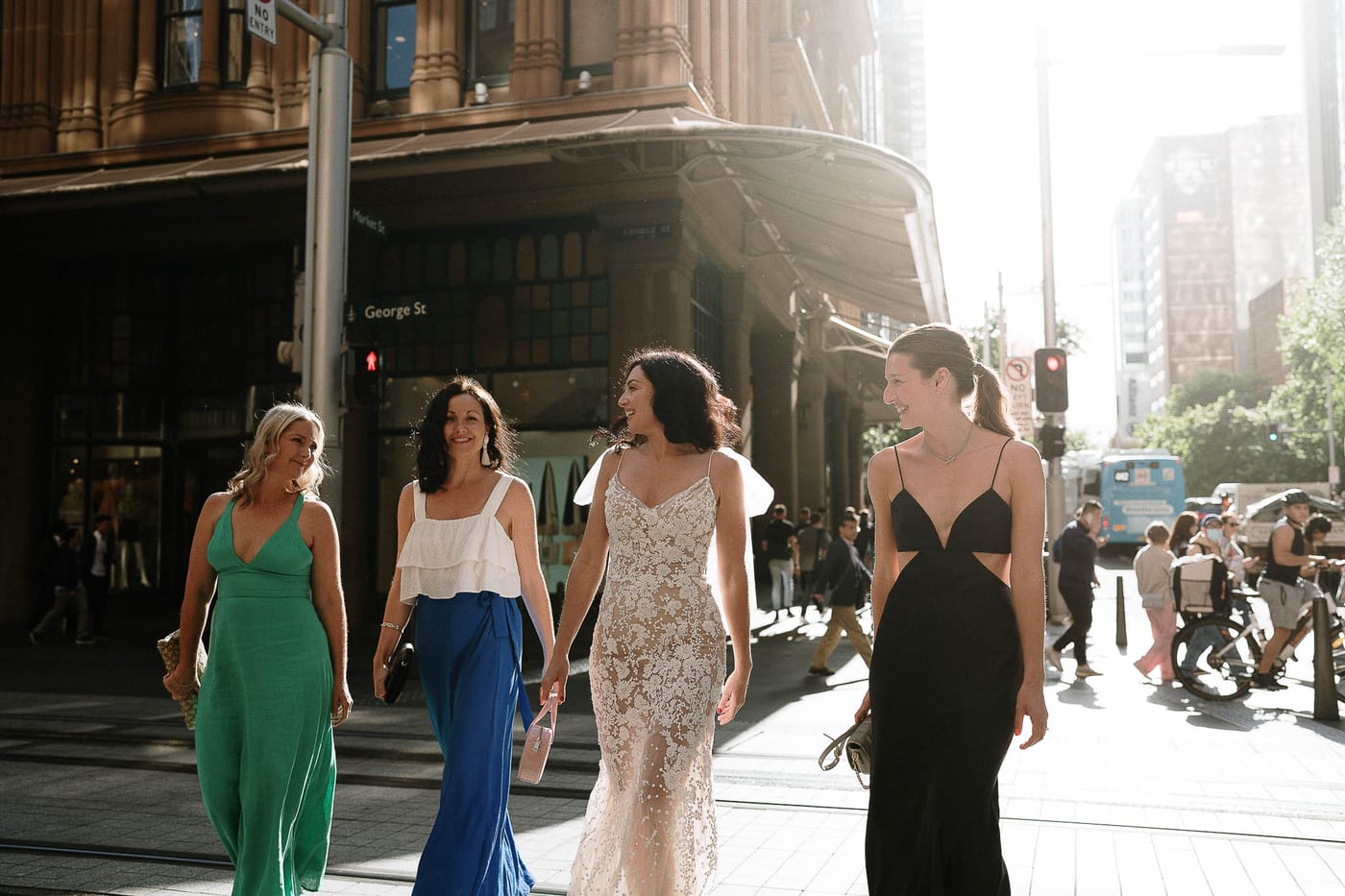 Lucy and Elliott's Elegant City Wedding at Reign at the QVB Sydney